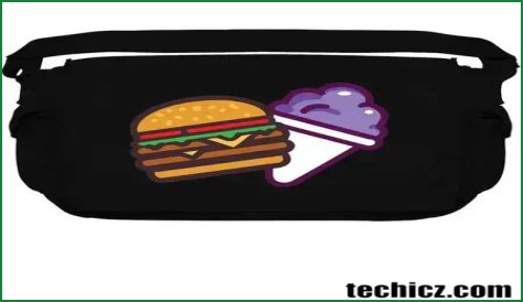 A Perfect Pair: A Burger And A Grape Snow Cone