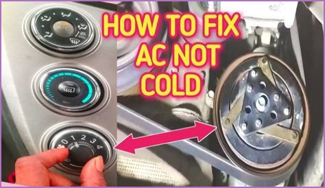car ac not blowing cold air