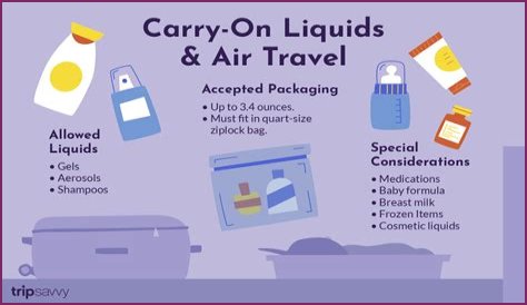 how much liquid can you bring on a plane