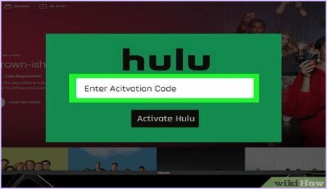 hulu activation code