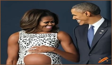 Stunning Pictures Of Michelle Obama When She Was Pregnant